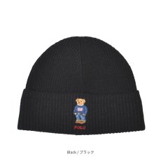 画像2: Polo Ralph Lauren Bear Rib-Knit Beanie / ポロラルフローレン (2)