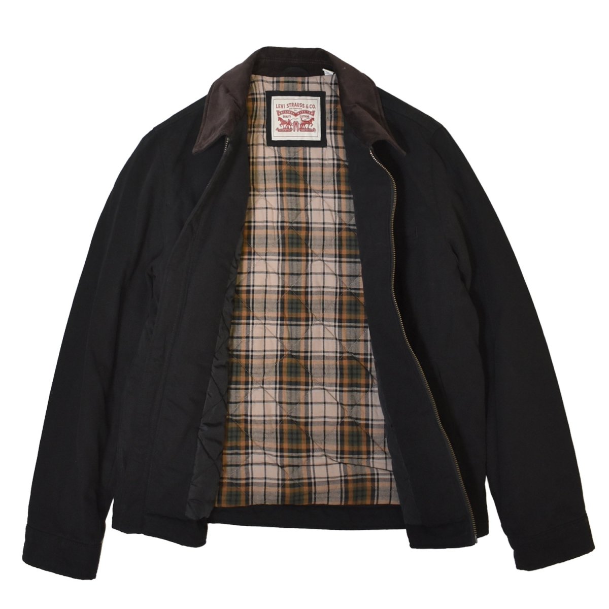 画像2: Levi's Cotton Canvas Easy Barn Jacket - Black / リーバイス ジャケット (2)