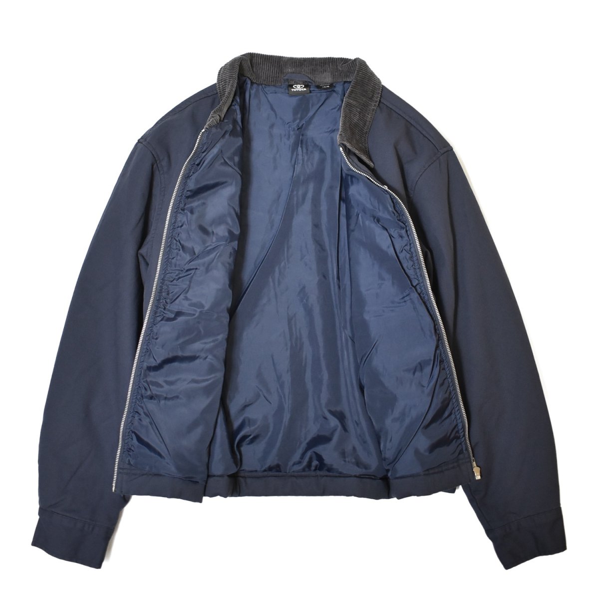 画像2: TRD Toyota Racing Development Insulated Work Jacket - Navy / トヨタレーシング ワークジャケット (2)