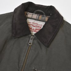 画像3: Levi's Cotton Canvas Easy Barn Jacket - Olive / リーバイス ジャケット (3)