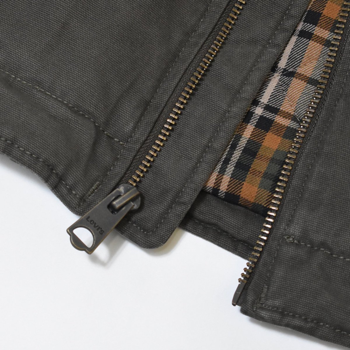 画像7: Levi's Cotton Canvas Easy Barn Jacket - Olive / リーバイス ジャケット (7)