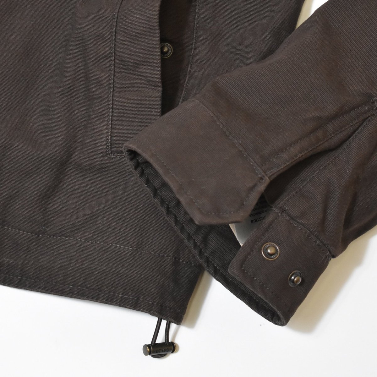 画像9: Levi's Cotton Canvas Easy Barn Jacket - Brown / リーバイス ジャケット (9)