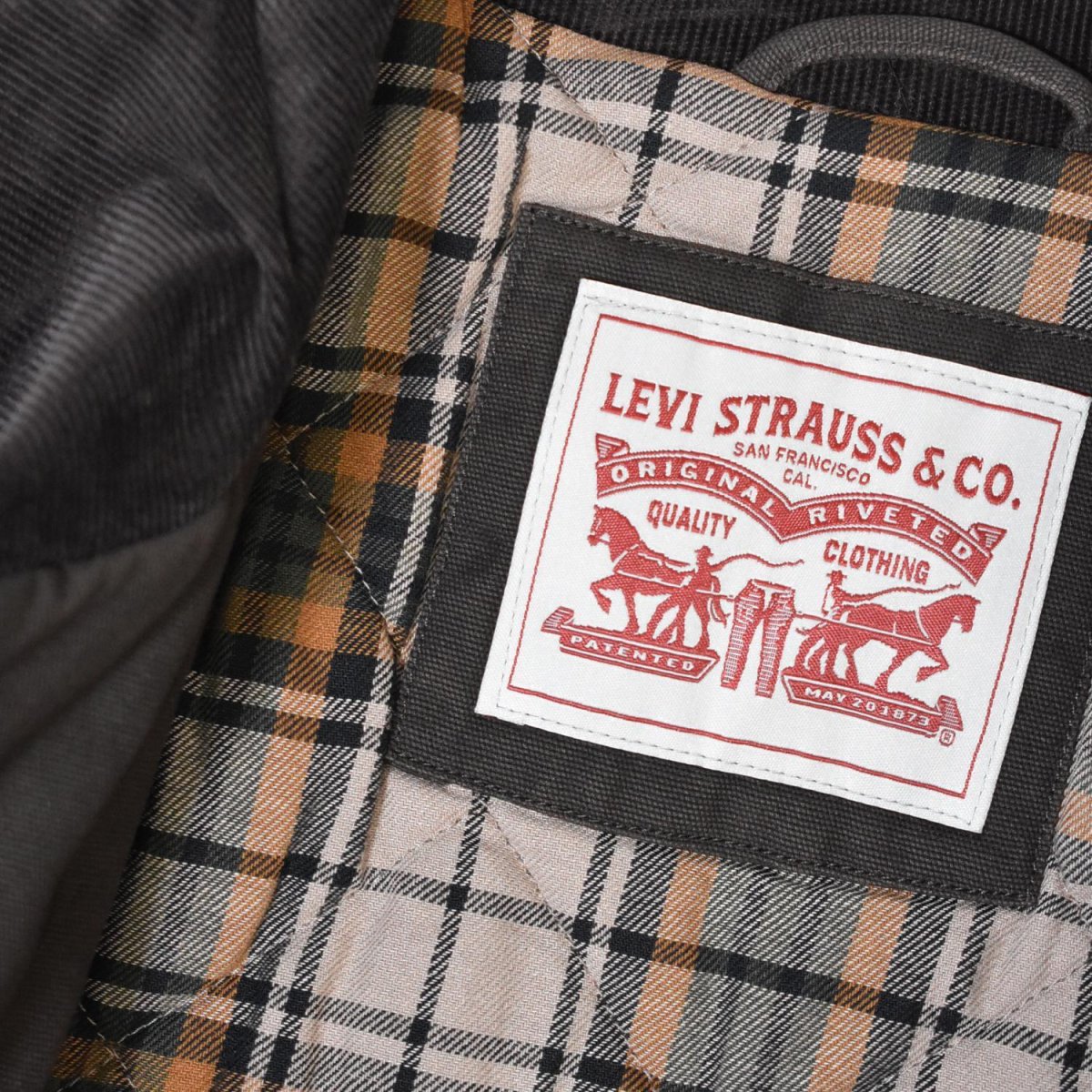 画像5: Levi's Cotton Canvas Easy Barn Jacket - Brown / リーバイス ジャケット (5)