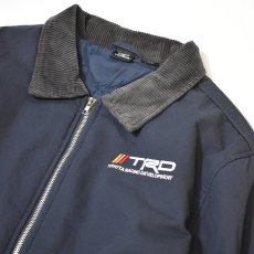 画像4: TRD Toyota Racing Development Insulated Work Jacket - Navy / トヨタレーシング ワークジャケット (4)