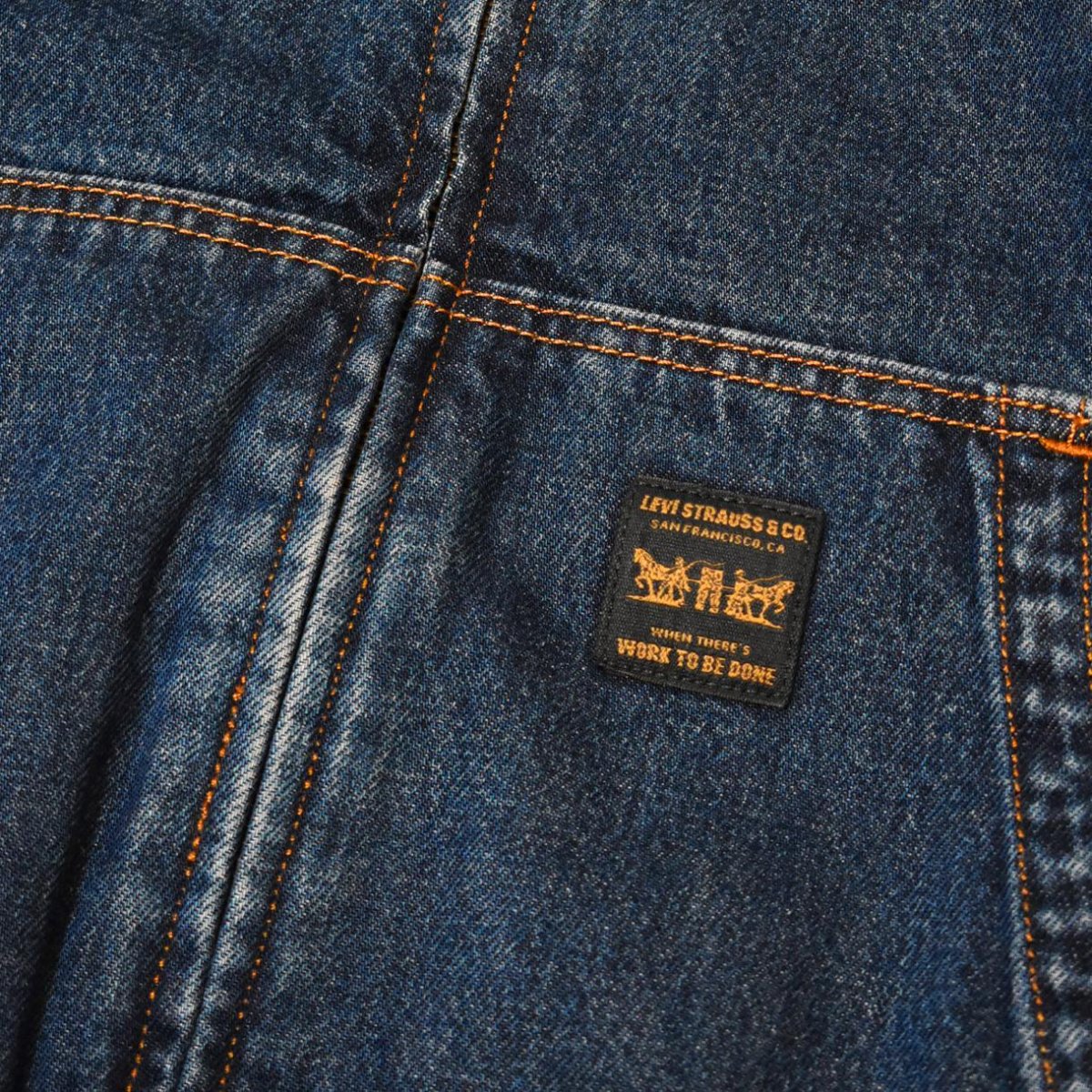 画像6: Levi's Workwear Potorero Hoodie - Indigo / リーバイス ジャケット (6)