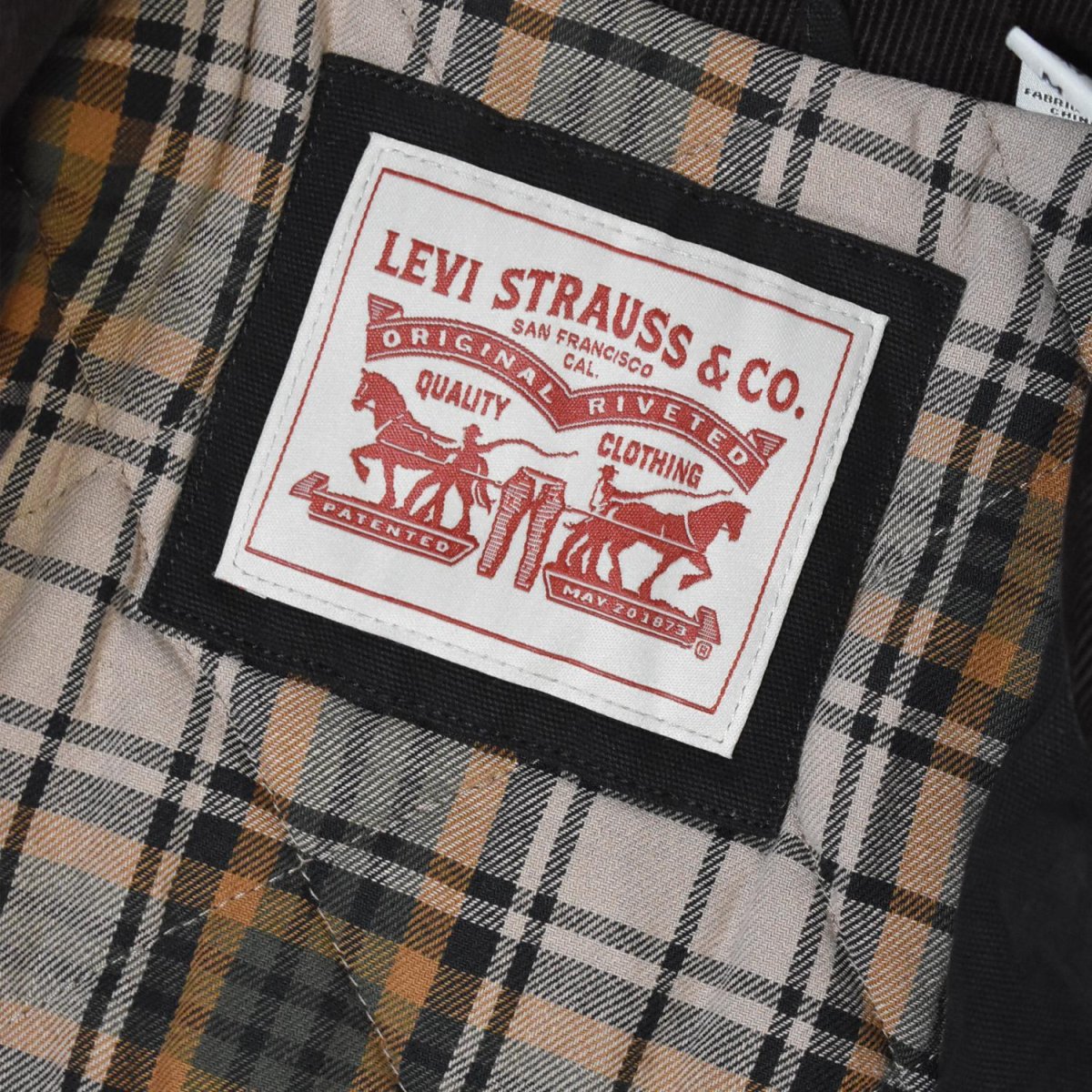画像5: Levi's Cotton Canvas Easy Barn Jacket - Black / リーバイス ジャケット (5)