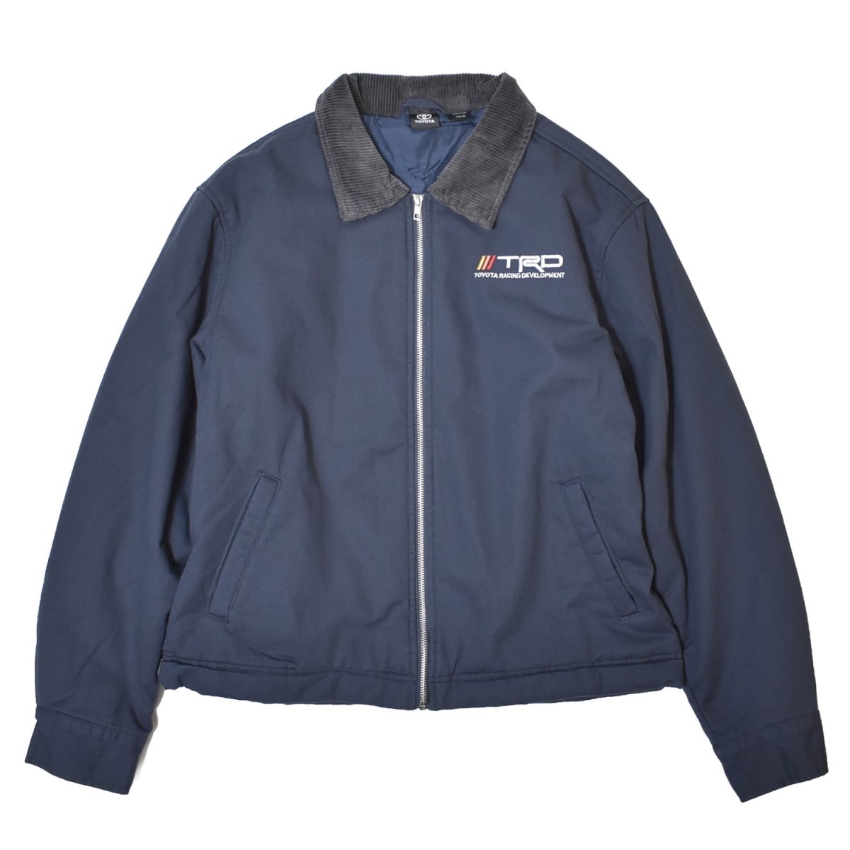 画像1: TRD Toyota Racing Development Insulated Work Jacket - Navy / トヨタレーシング ワークジャケット (1)