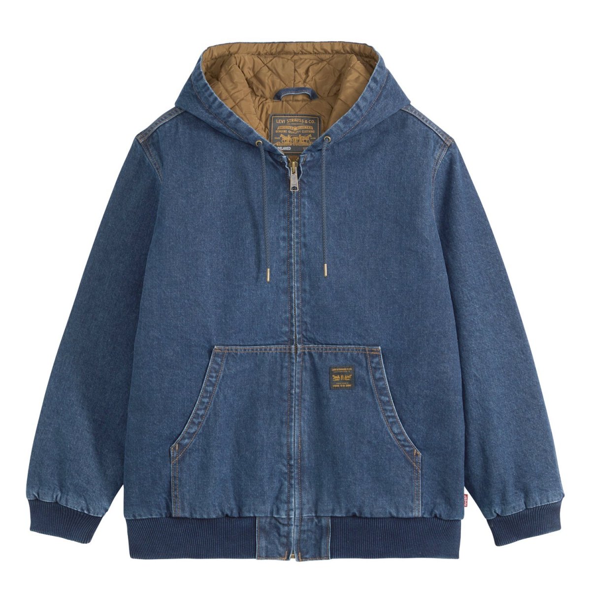 画像1: Levi's Workwear Potorero Hoodie - Indigo / リーバイス ジャケット (1)