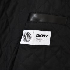 画像9: DKNY Faux Leather Moto Jacket - Black / ダナキャランニューヨーク レザージャケット (9)
