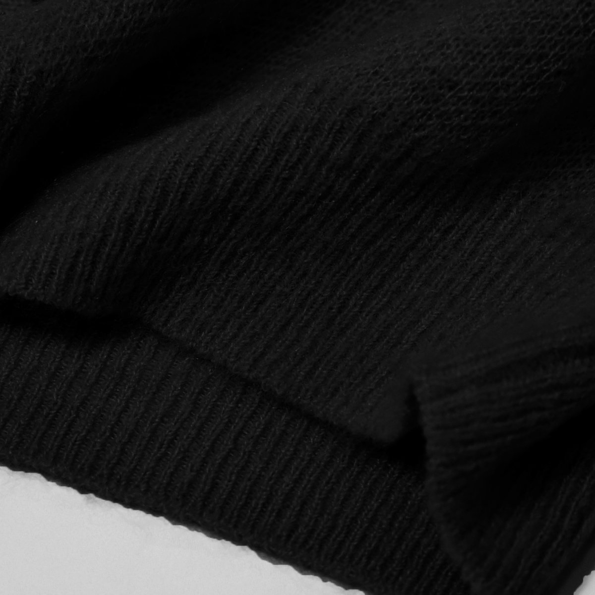 画像4: RAWDRIP Mohair Knit Cardiigan - Black (4)