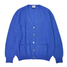 画像1: RAWDRIP Mohair Knit Cardiigan -  Blue (1)