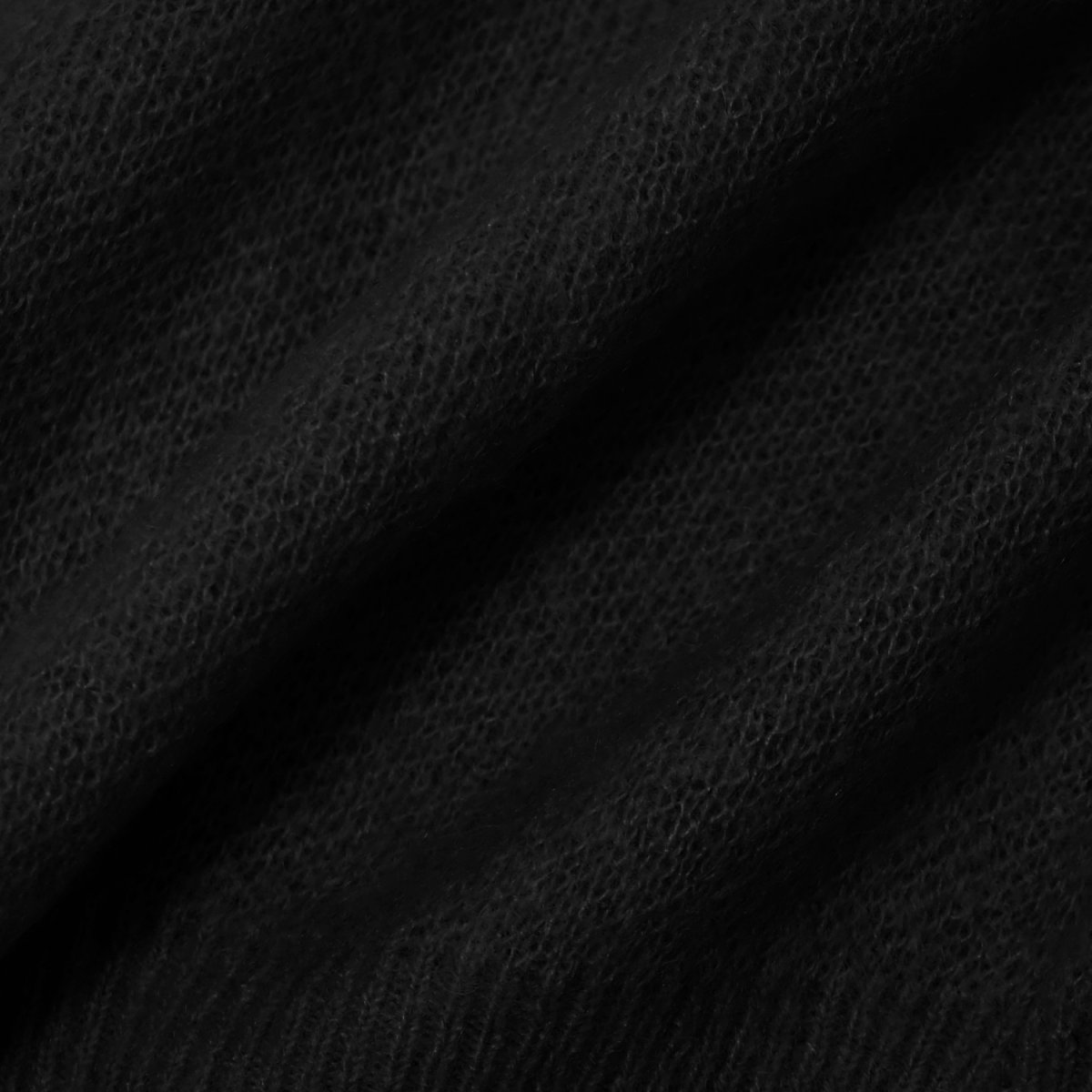 画像5: RAWDRIP Mohair Knit Cardiigan - Black (5)