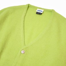 画像2: RAWDRIP Mohair Knit Cardiigan -  Lime Green (2)