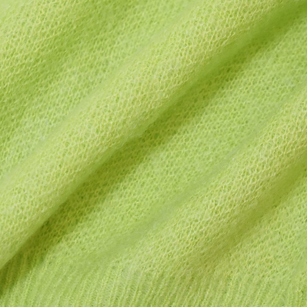 画像5: RAWDRIP Mohair Knit Cardiigan -  Lime Green (5)