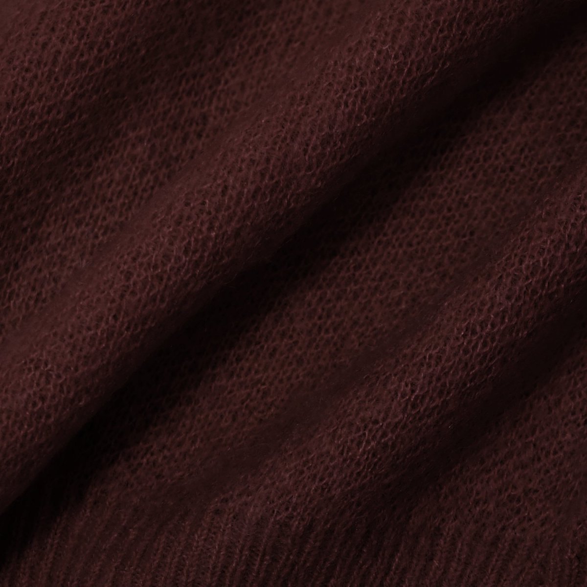 画像5: RAWDRIP Mohair Knit Cardiigan -  Dark Brown (5)