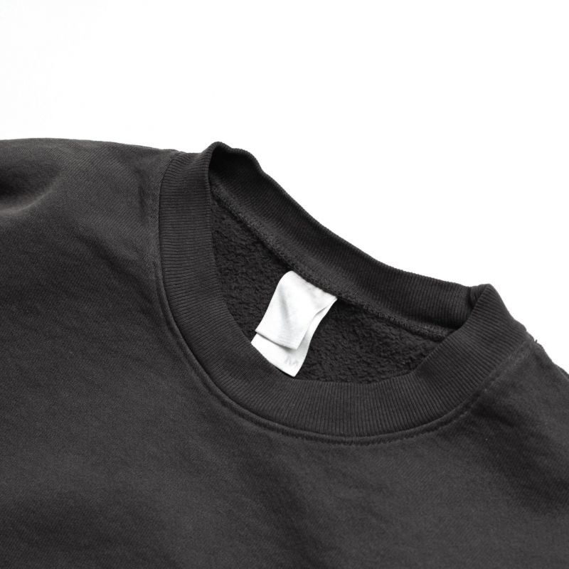 画像2: Los Angeles Apparel 14oz Heavy Fleece Crewneck - Black (2)