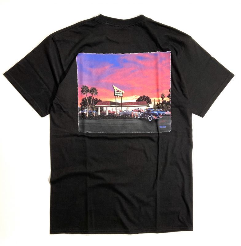 画像1: In-N-Out Burger 2020 California Sunset S/S T-Shirts Black / インアンドアウトバーガー ショートスリーブ Tシャツ ブラック (1)