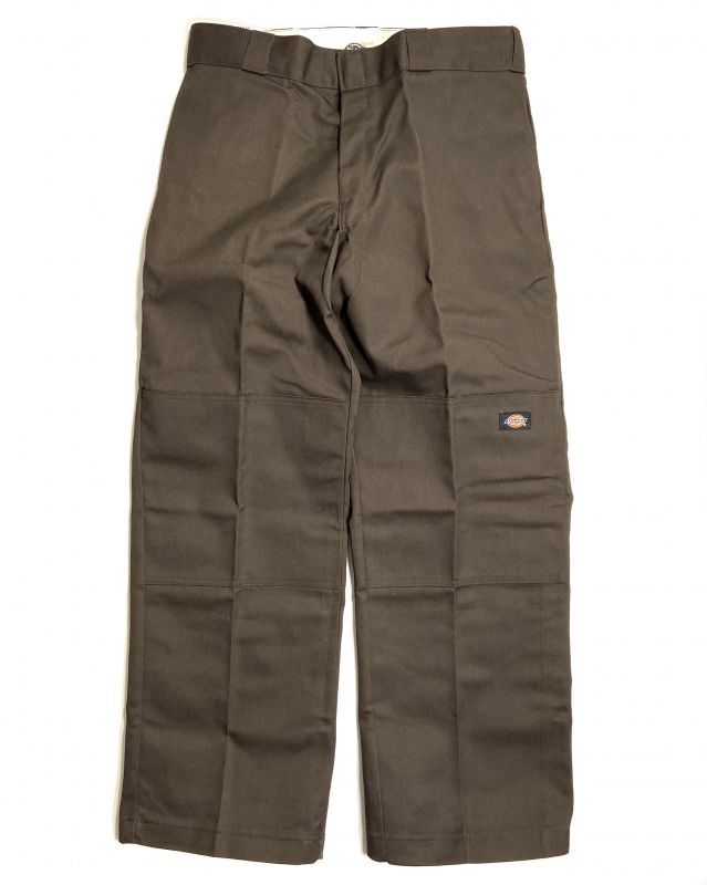 Dickies Loose Fit Double Knee Work Pants Dark Brown / ディッキーズ ...