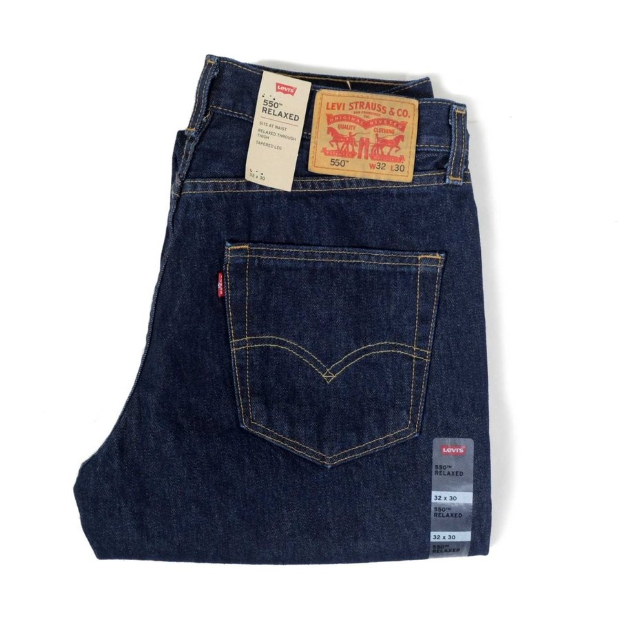 Levi's 550-0216 Relaxed Tapered Leg Jeans Rinse / リーバイス 550 