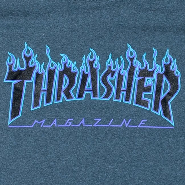 Thrasher Frame Logo Short Sleeve T Shirts Dark Heather スラッシャー ショートスリーブ Tシャツ ダークヘザー Rawdrip