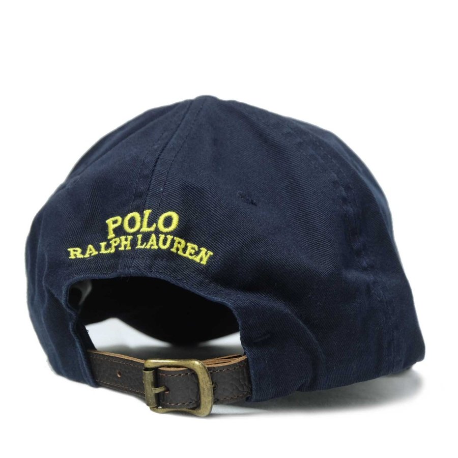 Polo Ralph Lauren Cp 93 Bear Cotton Baseball Cap Navy ポロ ラルフローレン ベア コットン チノ べースボール キャップ ネイビー Rawdrip