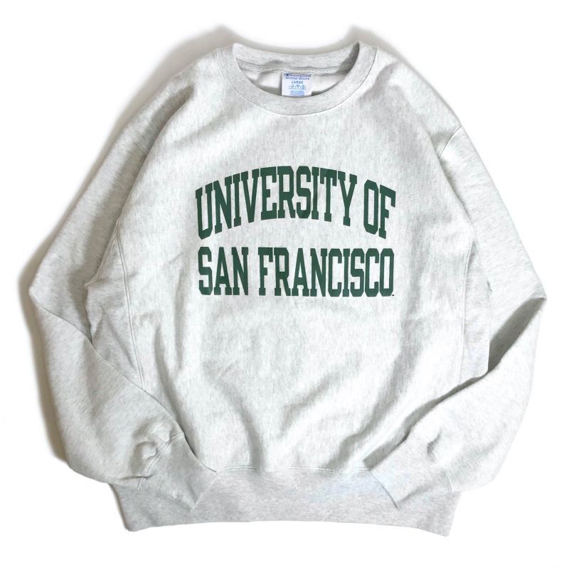 San Francisco University Reverse Weave Crewneck Sweatshirts Ash サンフランシスコユニバーシティ リバースウィーブ クルーネック スウェットシャツ Rawdrip San Francisco University Reverse Weave Crewneck Sweatshirts Ash サンフランシスコユニバーシティ リバースウィーブ クルーネック スウェットシャツ Rawdrip