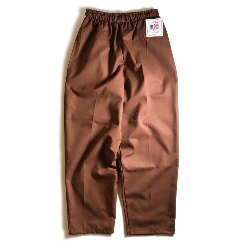 Eric Hunter Twill Easy Pants Brown クラークススポーツウェア エリックハンター ツイル イージーパンツ ブラウン Rawdrip Eric Hunter Twill Easy Pants Brown クラークススポーツウェア エリックハンター ツイル イージーパンツ ブラウン Rawdrip