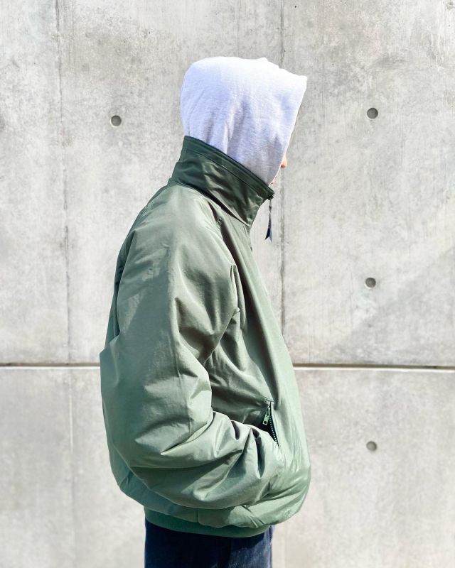 GAME Sportswear Fleece Lining Warm Up Jacket Green / ゲーム