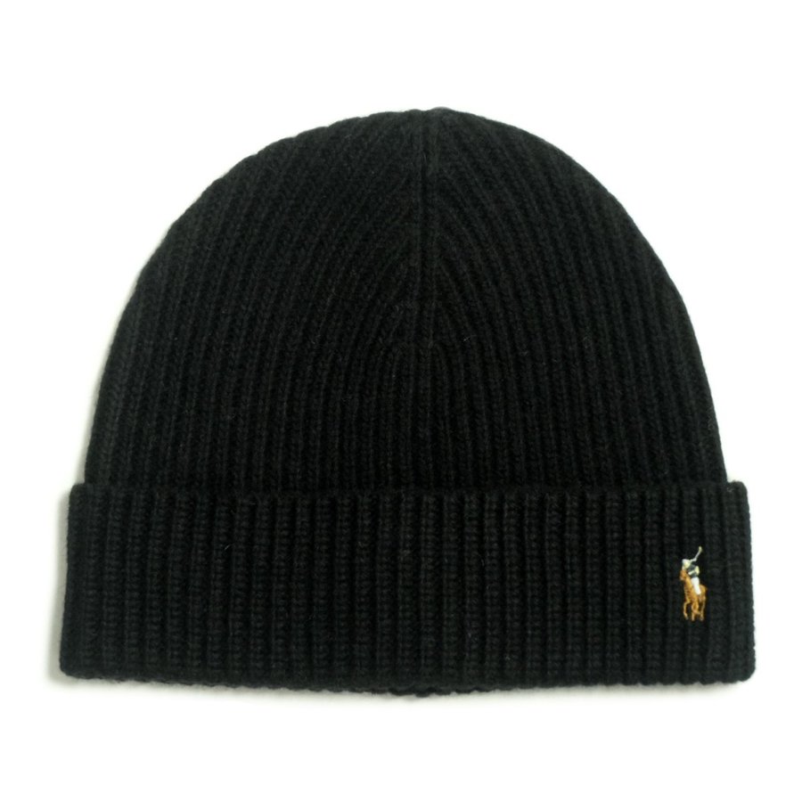 Polo Ralph Lauren Signature Pony Cuff Hat Black ポロ ラルフローレン シグネチャー ポニー カフ ハット ニットキャップ ブラック Rawdrip Polo Ralph Lauren Signature Pony Cuff Hat Black ポロ ラルフローレン シグネチャー ポニー カフ ハット ニットキャップ ブラック Rawdrip