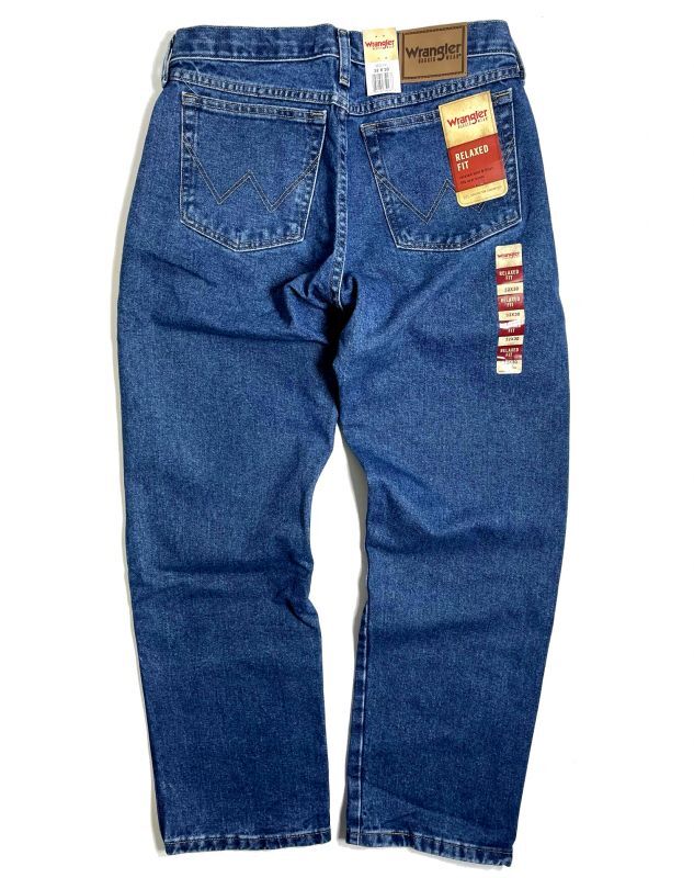 Wrangler Relaxed Fit Jeans Antique Indigo Blue ラングラー リラックスフィット ジーンズ アンティーク インディゴブルー Rawdrip Wrangler Relaxed Fit Jeans Antique Indigo Blue ラングラー リラックスフィット ジーンズ アンティーク インディゴブルー Rawdrip