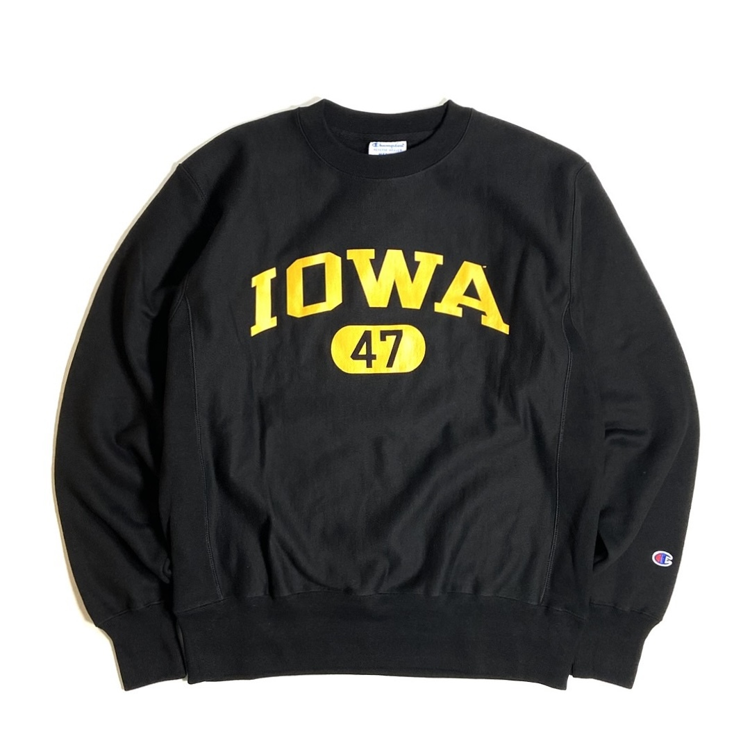 Iowa University Reverse Weave Crewneck Sweatshirts Black アイオワ ユニバーシティ リバースウィーブ クルーネック スウェットシャツ Rawdrip Iowa University Reverse Weave Crewneck Sweatshirts Black アイオワ ユニバーシティ リバースウィーブ クルーネック スウェットシャツ Rawdrip