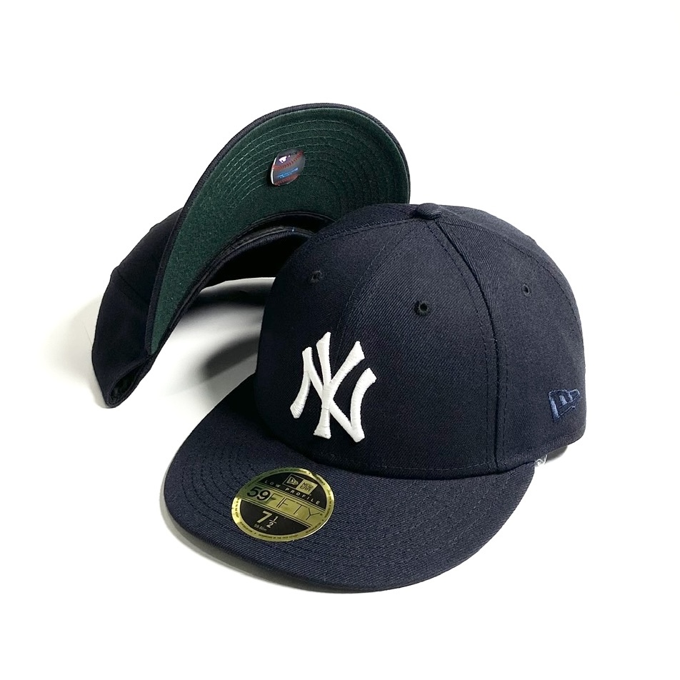 Rawdrip X New Era Low Profile 59fifty Fitted New York Yankees Navy X Dark Green Brim ロウドリップ X ニューエラ 5950 ロープロファイル キャップ ニューヨーク ヤンキース ネイビー X ダークグリーンブリム Rawdrip