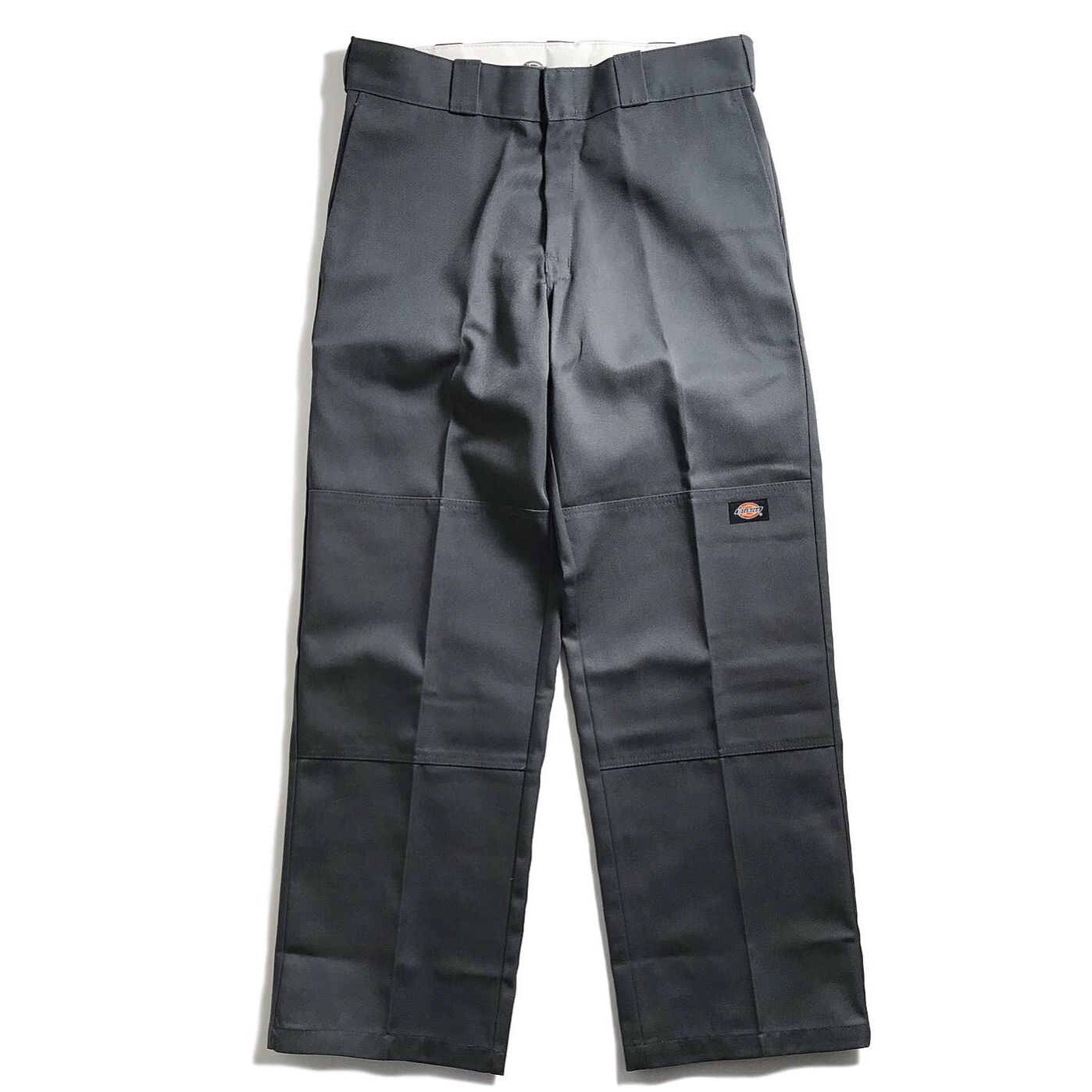 新品未使用 Dickies ダブルニー チャコールグレー 34×32 ワーク