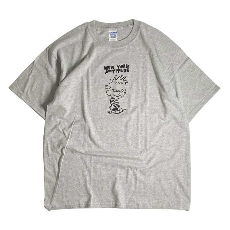 Nypd Ny Attitude T Shirts Grey ニューヨーク Tシャツ グレー Rawdrip Nypd Ny Attitude T Shirts Grey ニューヨーク Tシャツ グレー Rawdrip