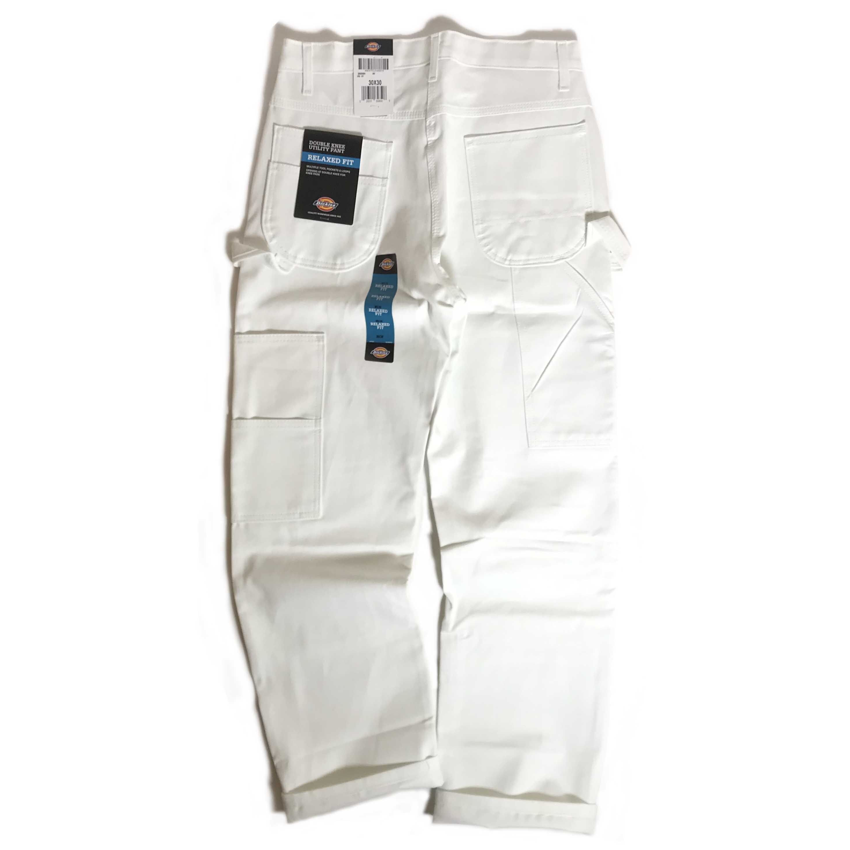 Dickies Relax Fit Double Knee Carpenter Pants White / ディッキーズ リラックス フィット