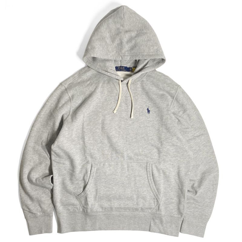 Polo Ralph Lauren Fleece Pullover Hoody Heather Grey / ポロ ラルフ