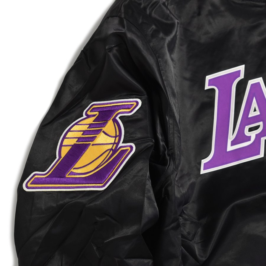 Pro Standard NBA Official Big Logo Satin Jacket ''Los Angeles 