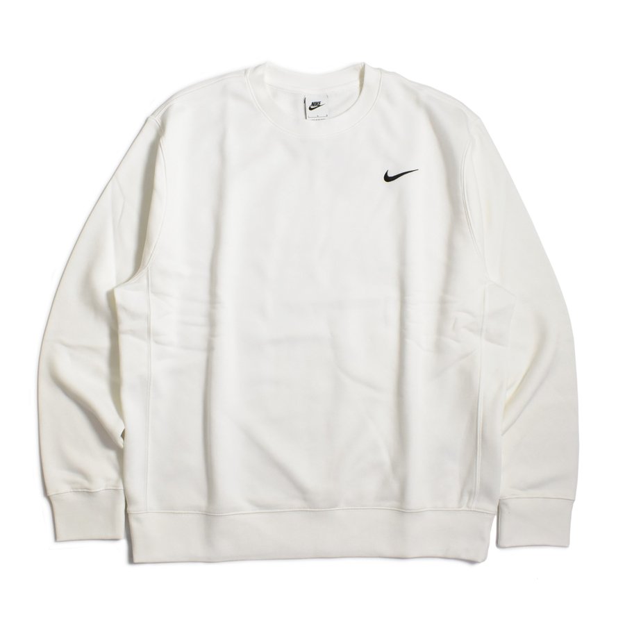 sympathie Jurassic Park kleinhandel NIKE Sportswear Club Crewneck Sweat Shirts White / ナイキ スポーツウェア クラブ クルーネック  スウェット ホワイト - RAWDRIP