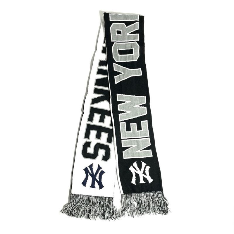 Mlb Official Acrylic Wordmark Scarf New York Yankees オフィシャル アクリル スカーフ マフラー ニューヨーク ヤンキース Rawdrip