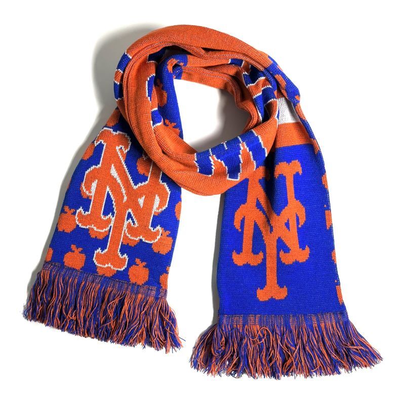 MLB Official Acrylic Thematic Scarf ''New York Mets 