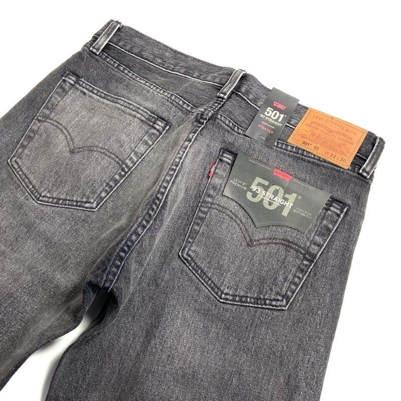 Levi's 501-0142 '93 Straight Fit Stretch Jeans Grey / リーバイス ...