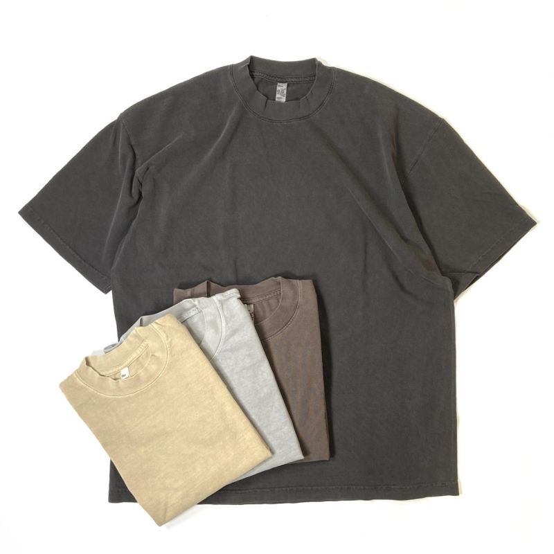 Los Angeles Apparel 6.5oz Pigment Dye S/S T-Shirts / ロサンゼルスアパレル 6.5オンス  ピグメントダイ Tシャツ - RAWDRIP