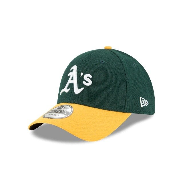 画像1: New Era 9Forty Adjustable Cap Oakland Athletics Green / ニューエラ 940 アジャスタブル キャップ オークランド・アスレチックス (1)