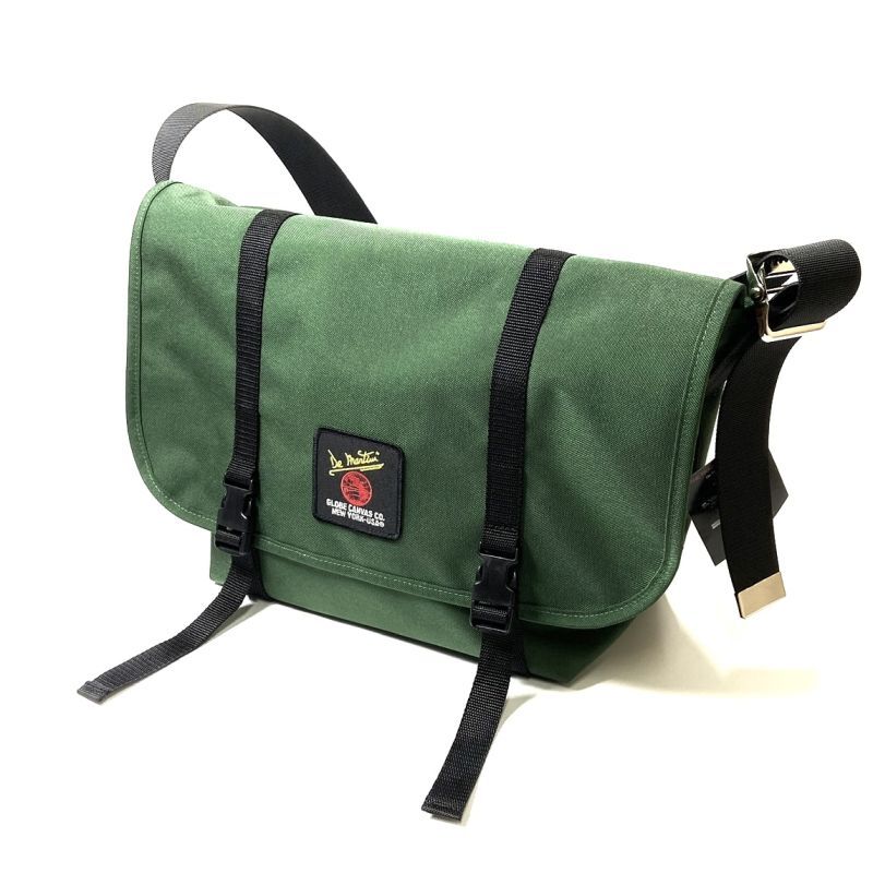 De Martini DM50 Nylon Messenger Bag Forest Green / ディ マティーニ ...