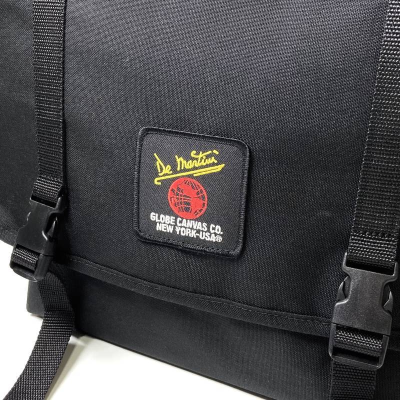 De Martini DM50 Nylon Messenger Bag Black / ディ マティーニ ...