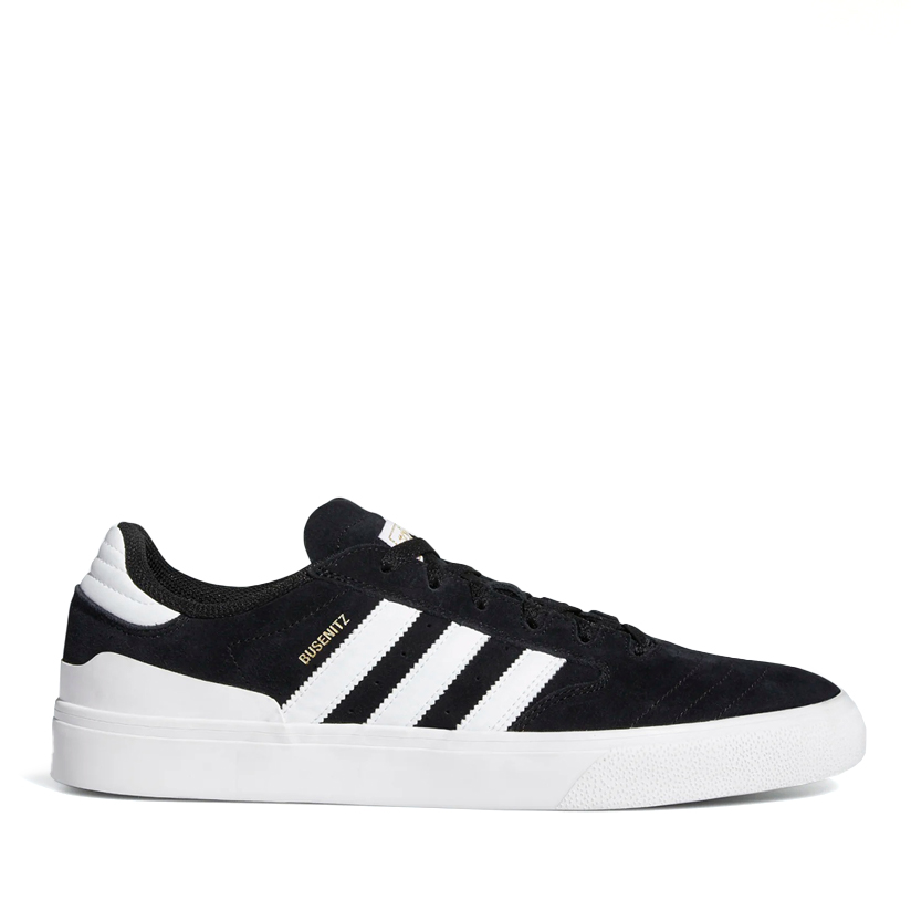 adidas Busenitz Vulc II Black x White / アディダス ブセニッツ バルク II ブラック ホワイト - RAWDRIP