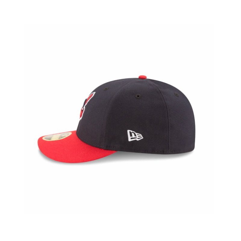 New Era LP 59Fifty Cleveland Indians NavyxRed / ニューエラ 5950 ロープロファイル