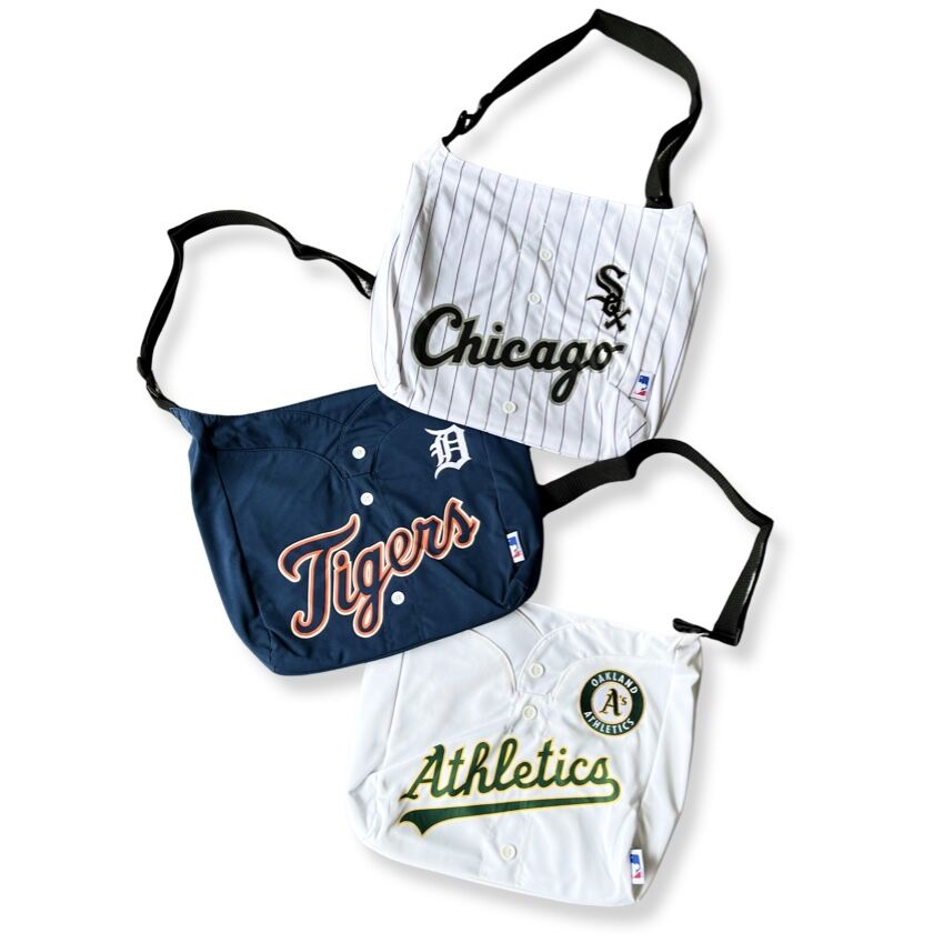 画像1: MLB Official Licensed Team Jersey Shoulder Bag / MLBオフィシャル チームジャージー ショルダーバッグ (1)