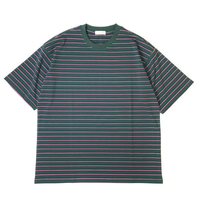 画像1: Hagerstown S/S Stripe T-Shirts Green / ヘイガーズタウン ショートスリーブ ボーダー Tシャツ グリーン (1)