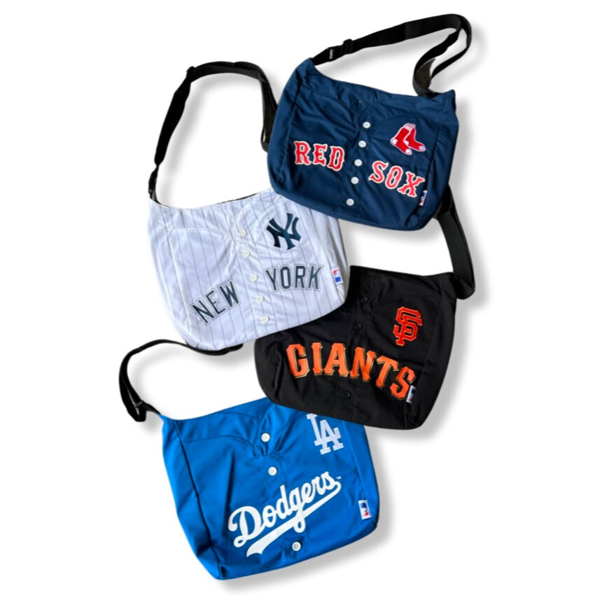 画像1: MLB Official Licensed Team Jersey Shoulder Bag / MLBオフィシャル チームジャージー ショルダーバッグ (1)